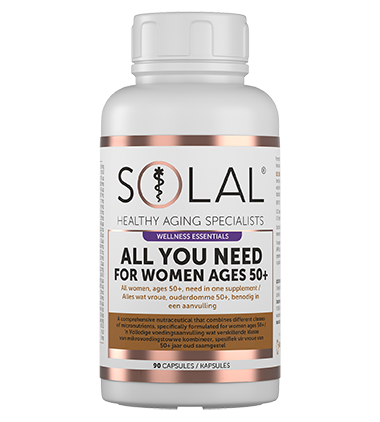 All You Need For Women Ages 50+, 90 Capsules Front