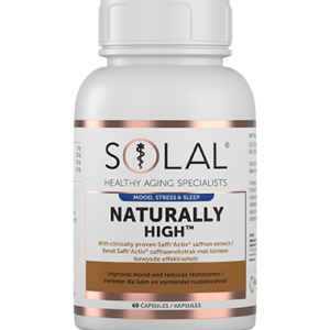 Naturally High 60 Capsules Front