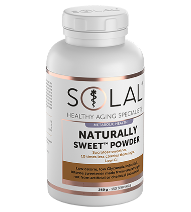 Naturally Sweet Powder 250g Angled