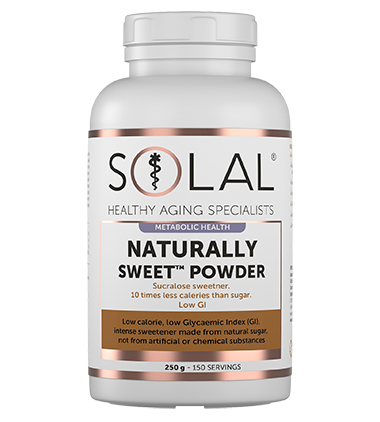 Naturally Sweet Powder 250g Front