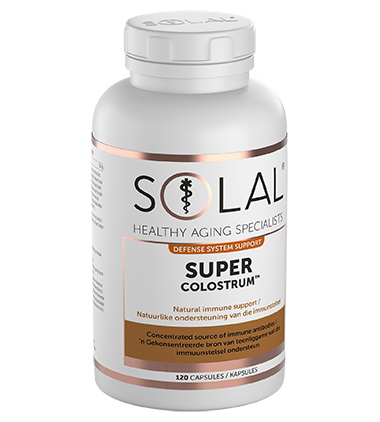 Super Colostrum 120 Capsules Angled